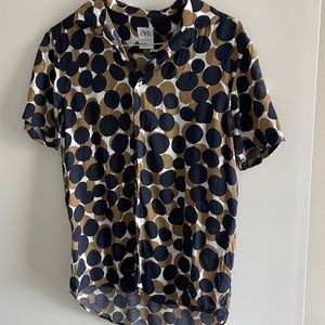 Zara short sleeve button down